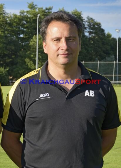 Mannschaftsfoto Saison 2019/20 Fussball Sinsheim - SV Tiefenbach (© Kraichgausport / Loerz)